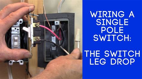 how to wire junction box with switch leg|how to wire a switch.